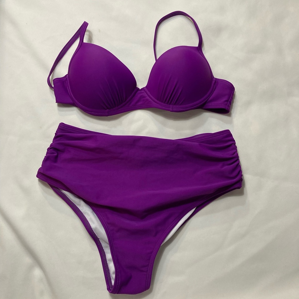Purple Women's Bikini Set